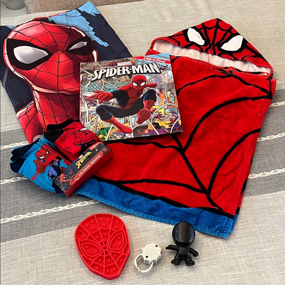 Marvel Spider-Man Kids Costume Set - Red and Blue